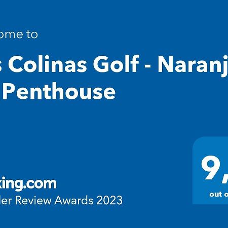 Las Colinas Golf - Naranjo 60 Penthouse Dehesa de Campoamor  Dış mekan fotoğraf